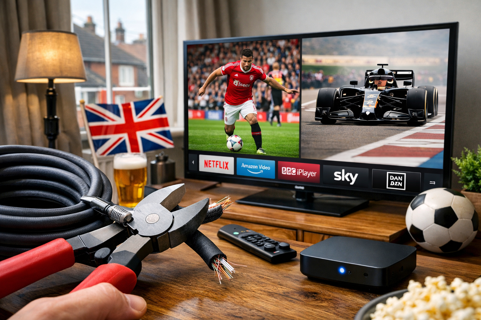 How to Cut the Cord in the UK Without Losing Live Sports